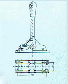 操縱機構(gòu)示意圖